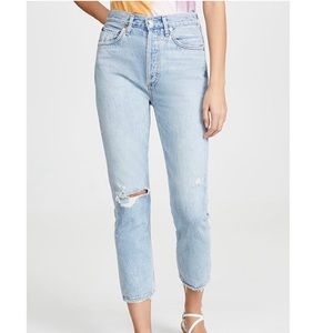 AGOLDE Riley Distressed Jeans